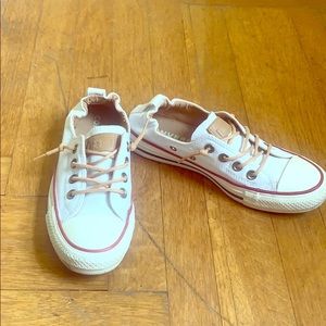 Size 6 slip on converse sneakers